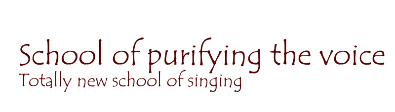 School of purifying the voice
